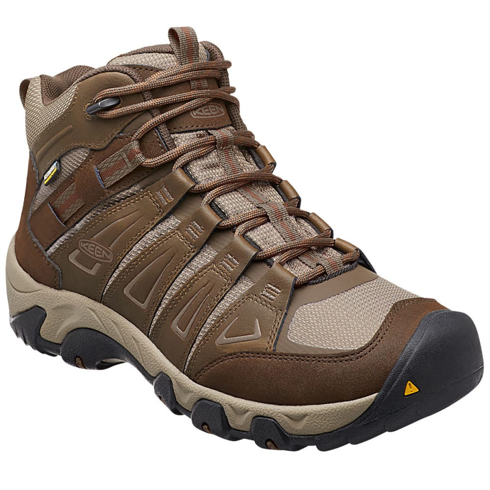 Keen Men's Oakridge Mid Waterproof Boots - Brown, 8