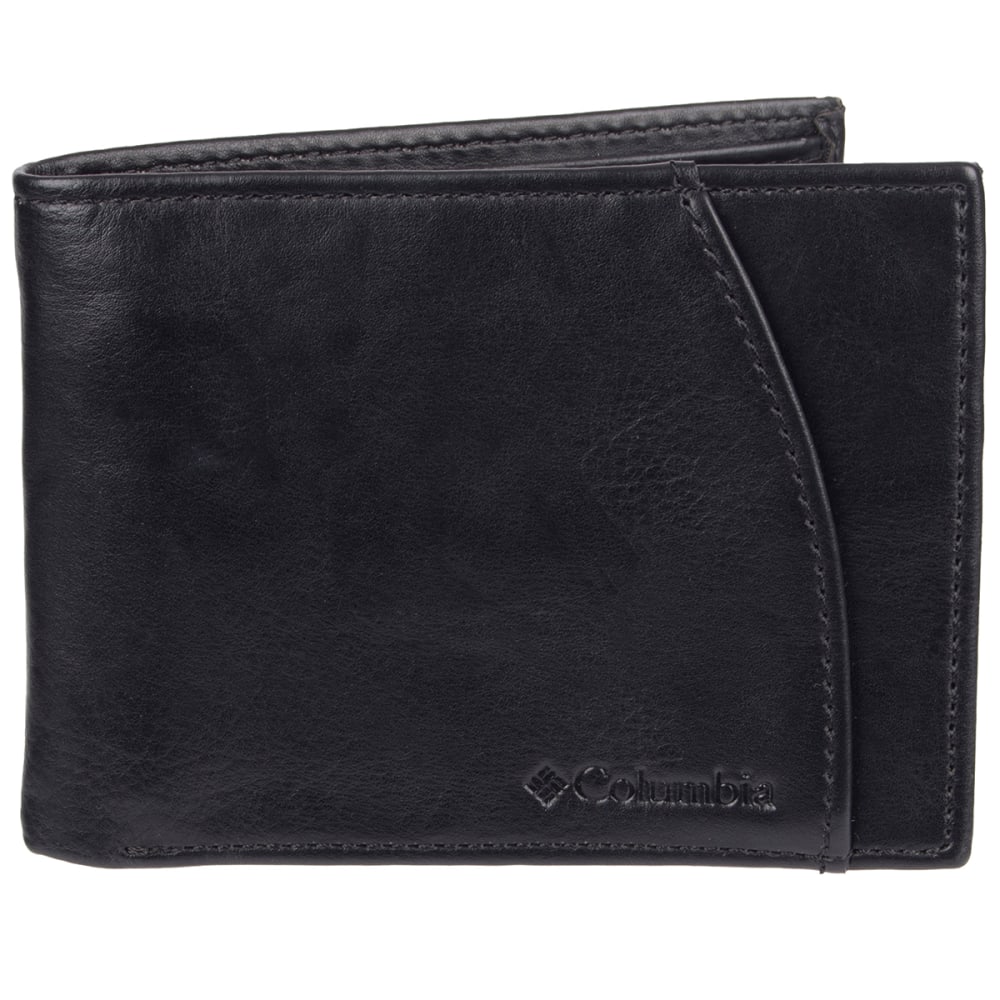 Columbia Men's Extra-Capacity Rfid-Blocking Slimfold Wallet - Black, ONESIZE