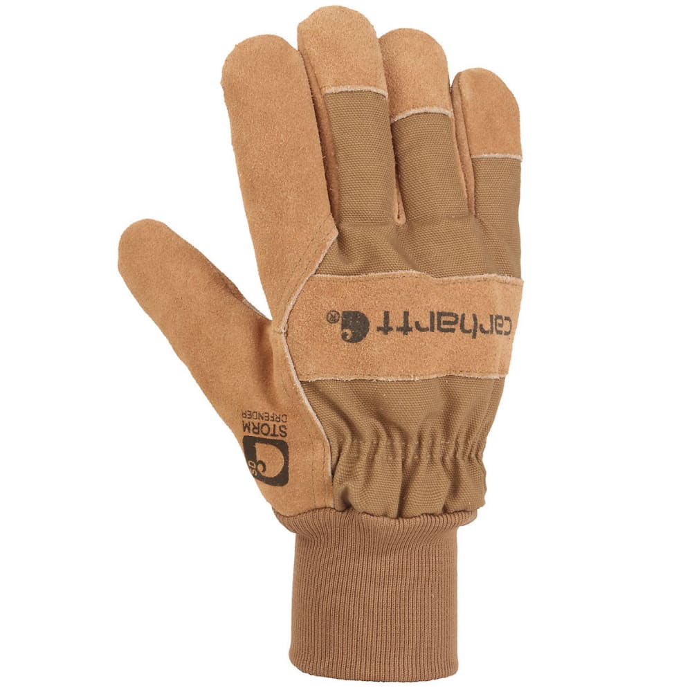 Carhartt Men's Wb Suede Work Gloves - Brown, L