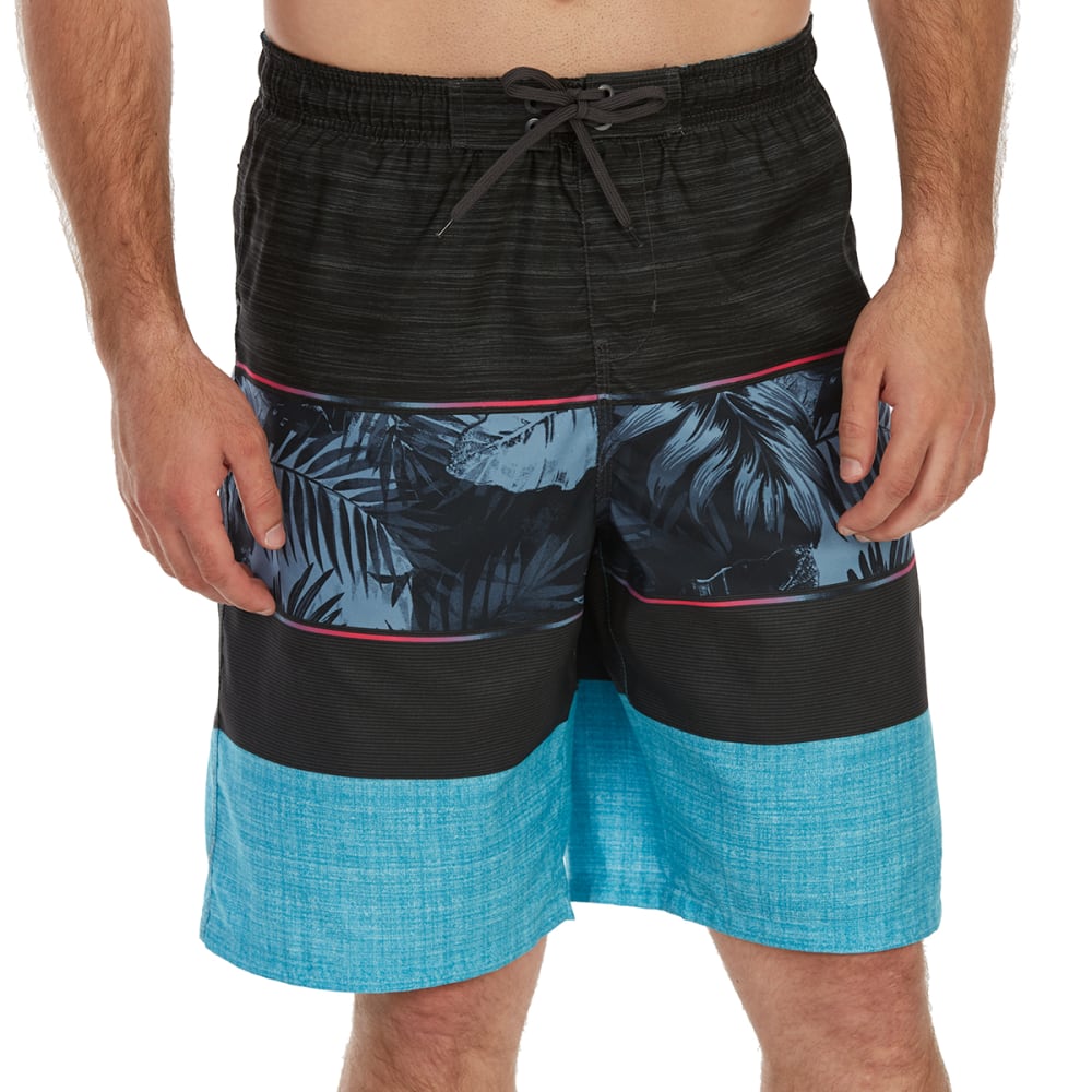 Burnside Guys' Waikoloa E-Board Shorts - Blue, XL