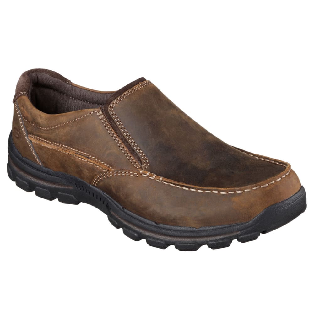 Skechers Men's Relaxed Fit: Braver -  Rayland Shoes - Brown, 8