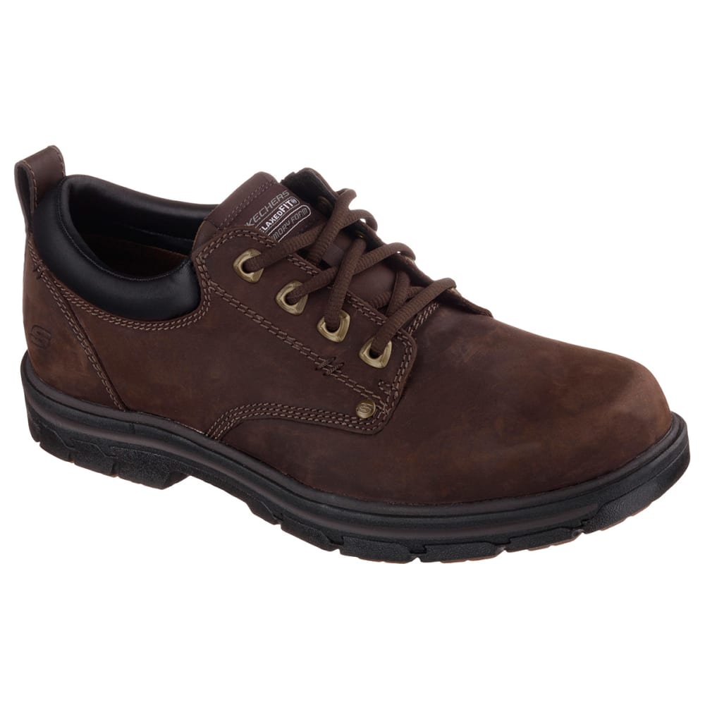Skechers Men's Relaxed Fit: Segment "Rilar Shoes - Brown, 8