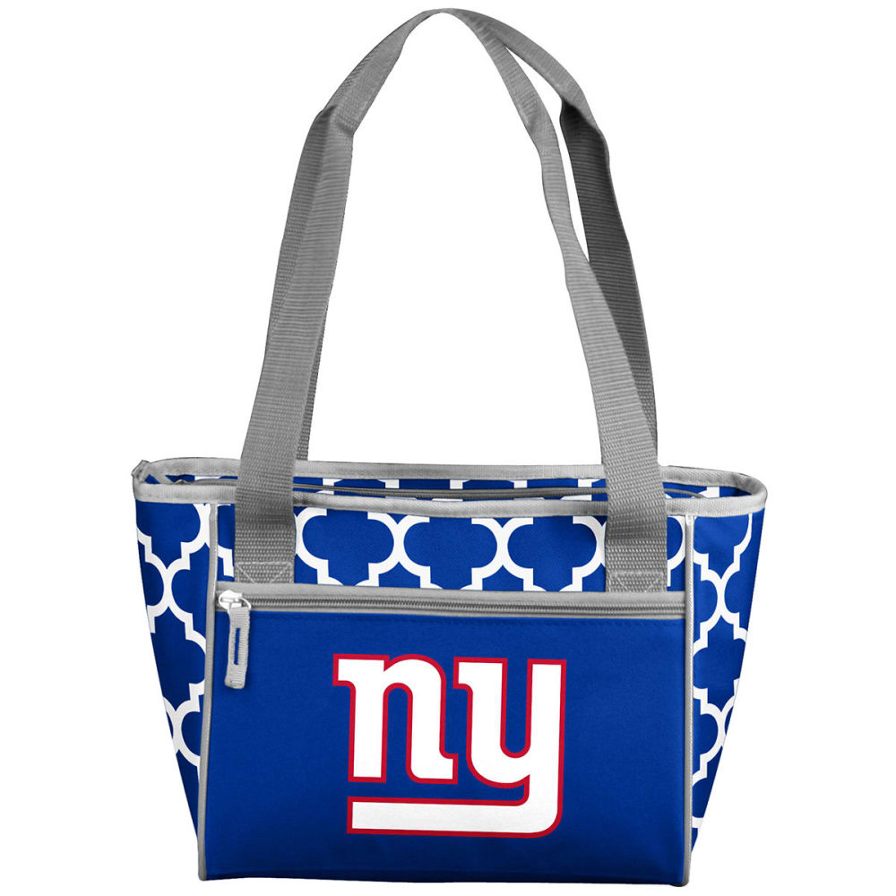 New York Giants Quatrefoil 16 Can Cooler Tote