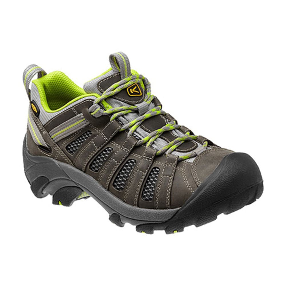 Keen Women's Voyageur Low Hiking Shoes, Grey/lime